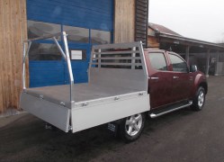 Pickup Brückenaufbau