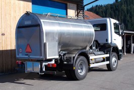 Milchtank Umbau
